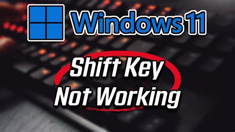 Shift F10 Not Working Windows 11