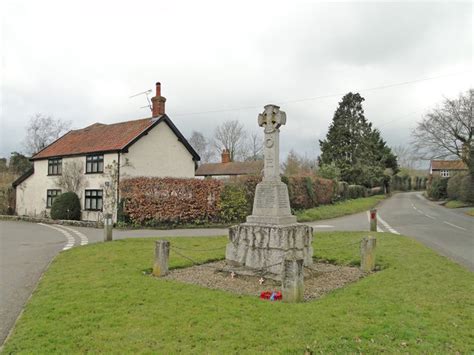 War Memorial At The North End Of The © Adrian S Pye Geograph