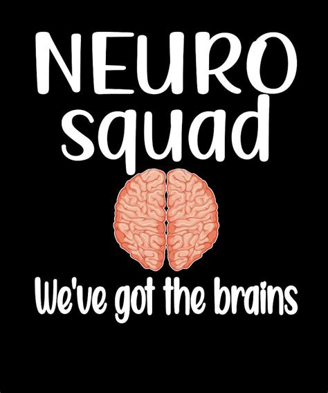 Neurology Squad Neurologist Technician Neuro Nurse Digital Art By