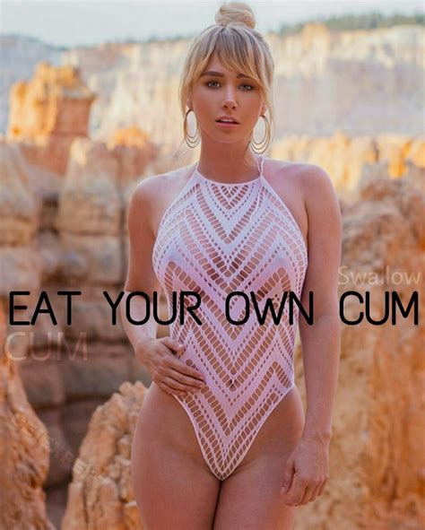あなた自身のcum joi ceiエッジングキャプションを食べる プライベート写真自家製ポルノ写真