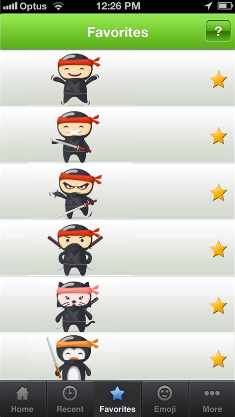 Ninjaemoji Pro Send Ninja Themed Emoticons For Text Messages Apprecs