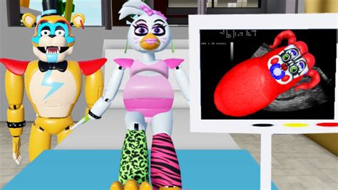 Freddy And Chica Fnaf Have A Baby Roblox Youtube