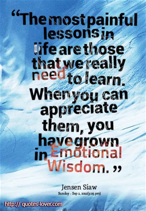 Quotes Wisdom Life Lessons Quotesgram