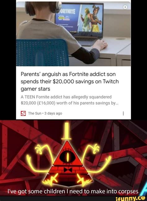 Parents Anguish As Fortnite Addict Son Spends Their 20000 Savings On