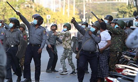 Myanmar Forces Kill 82 Anti Coup Protesters In Single Day Gulftoday