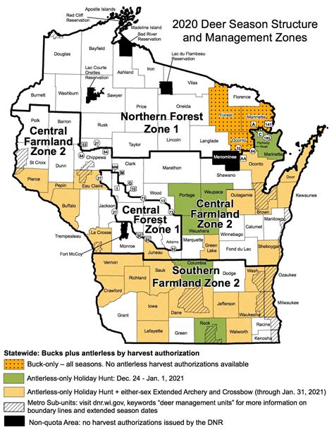 Rifle Zones In Wi