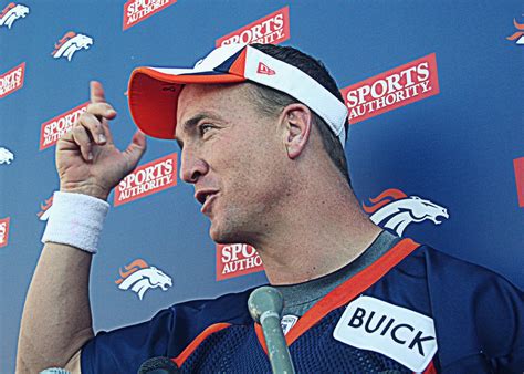 Broncos Qb Peyton Manning Gives Perspective On Nfl Helmet Wiring Mile