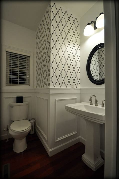 📌 20 Amazing Powder Room Stencil Ideas Allowed To Be Able To My