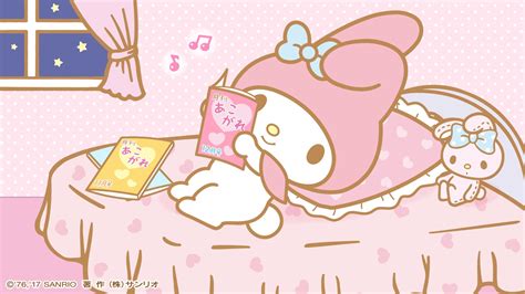 my melody wallpaper computer my melody hello kitty anime background wallpapers on desktop
