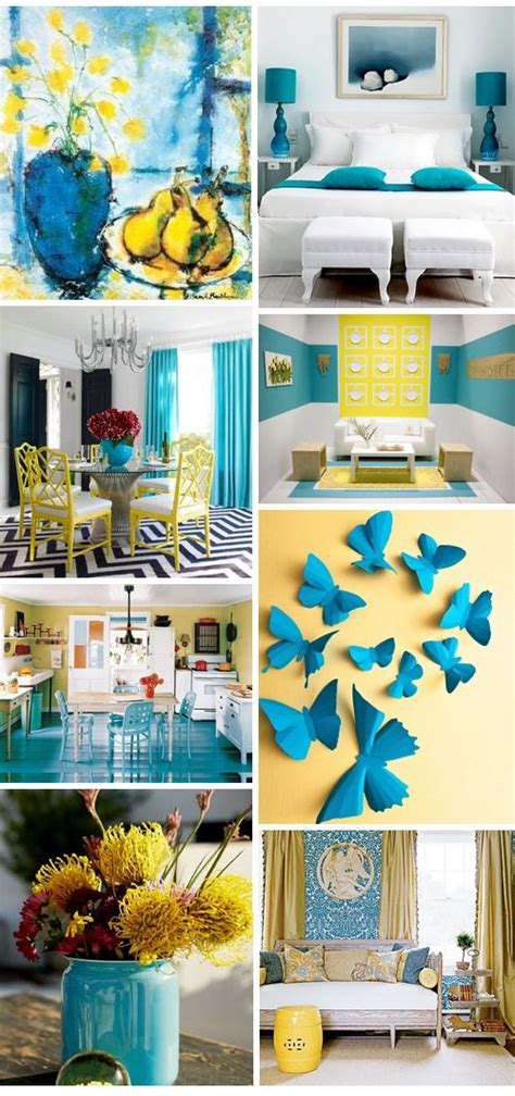 Image Result For Create A Color Scheme For Home Decor Blue Yellow Yellow Home Decor Decor