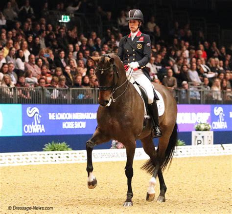 Charlotte Dujardin Declares New Short Grand Prix Quite Easy And Wins London Olympia World Cup