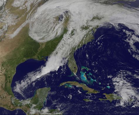 Storm System Over East Coast Of The United States Earth Blog