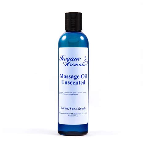 Keyano Massage Oil Unscented 8 Oz Beauty Mellow