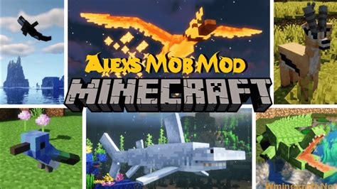 Alexs Mob Mod For Minecraft 1192 1182 New Creatures In Real Life