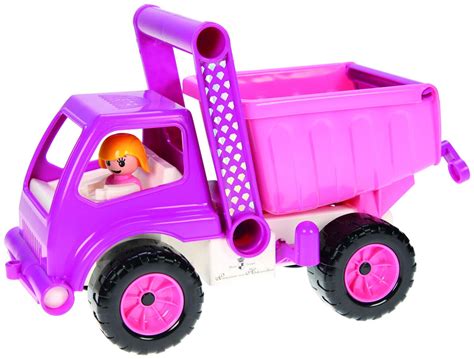 Lena Eco Active Princess Pink Green Toy Dump Truck Is A Eco Friendly Produced From Food Grade