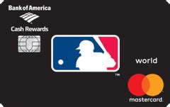 Show your support for your favorite baseball team with mlb cash rewards mastercard. MLB™ Cash Rewards Mastercard® from Bank of America - Apply ...