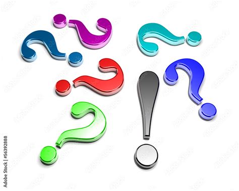 Questions And Answer Stock Illustration Adobe Stock