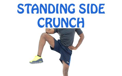 How To Do Standing Side Crunch Exercise Properly Focus Fitness