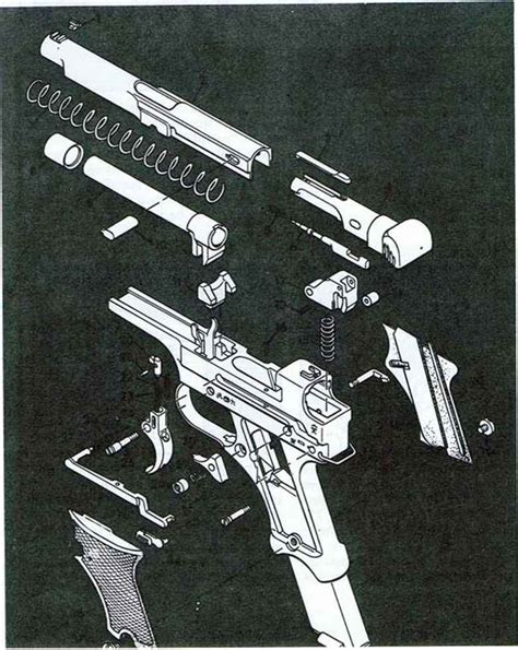 The Pistol Diagram Firearms Assembly Bev Fitchett S Guns My Xxx Hot Girl