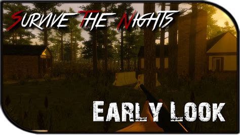 Survive The Nights Gameplay Early Look Stress Test Youtube