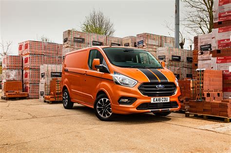 Fonds Decran Ford 2017 18 Transit Custom Sport Orange Voitures