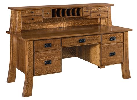 Witmer Desks Amish Solid Wood Desks Kvadro Furniture