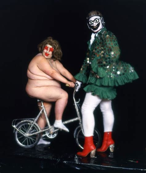 Leigh Bowery Right And Fat Gill As Miss Fuckit Swimwear Alternative