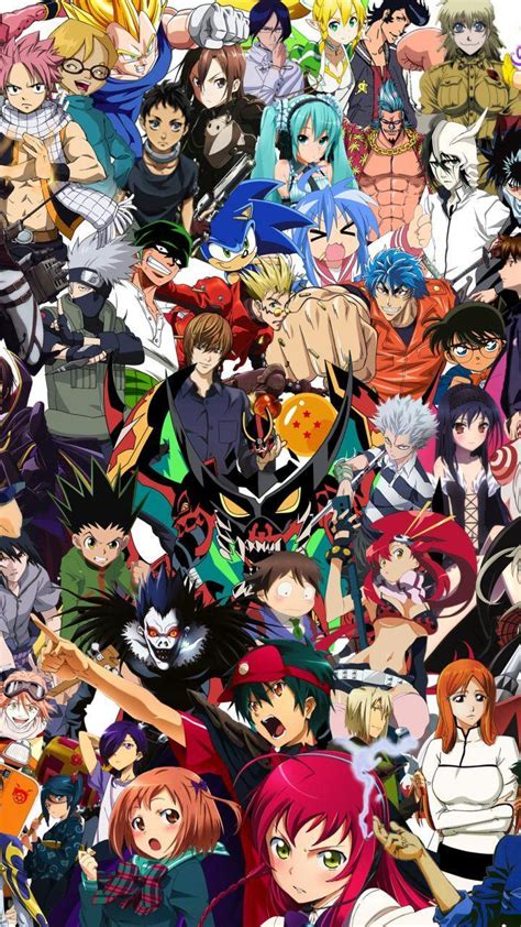 Manga Collage Wallpapers Top Free Manga Collage Backgrounds