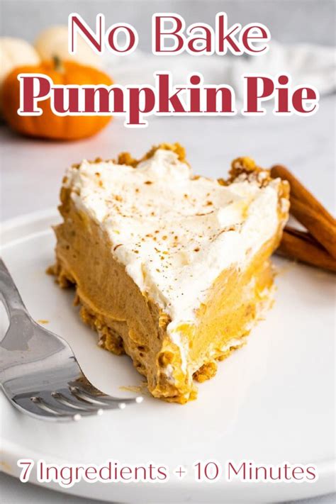 No Bake Pumpkin Pie Mildly Meandering
