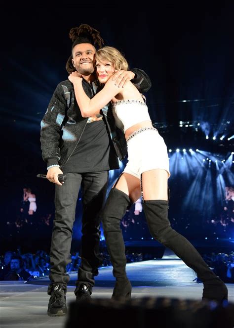 The Weeknd Says Taylor Swift Couldnt Stop Touching His Hair When They Met