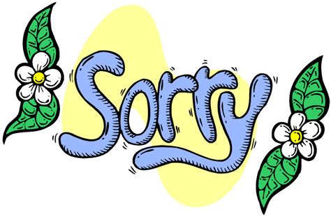 Im Sorry Clipart Free Download On Clipartmag