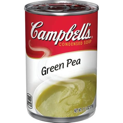 Campbells Condensed Green Pea Soup 1125 Oz Can