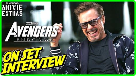 Avengers Endgame On Set Interview With Robert Downey Jr Tony Stark