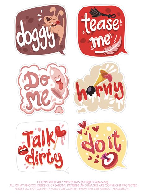 Hike Sexting Stickers On Behance