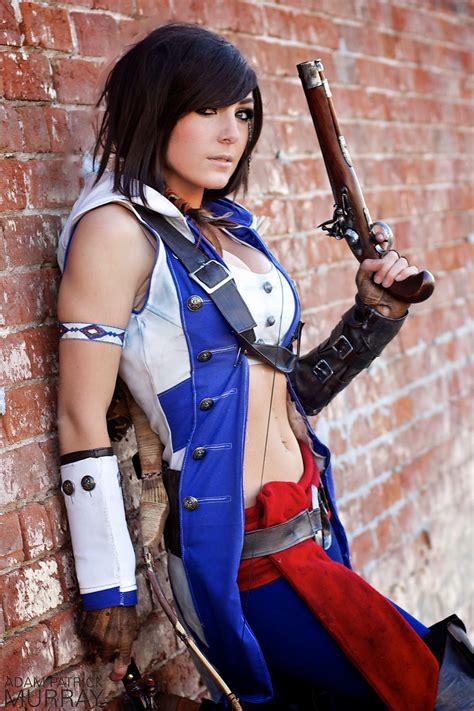 Cosplay Jessica Nigri As Connor From Assassins Creed Iii
