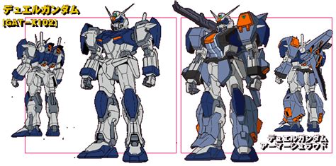 Gat X102 Duel Gundam