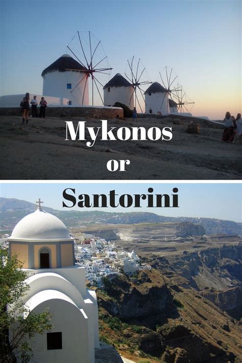 Mykonos Or Santorini The Ultimate 2021 Comparisson Guide Travel