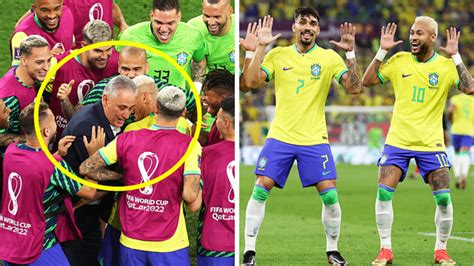 fifa world cup 2022 brazil coach slams evil backlash in dancing furore