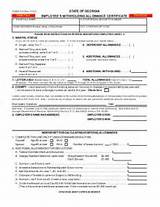 Income Tax Forms For State Of Georgia