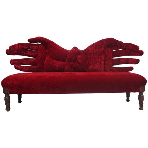 Divani casa palomar modern blue velvet and brass sofa set by vig furniture inc. Red Velvet Sofa Royal Stylish Soft Red Velvet Upholstered ...