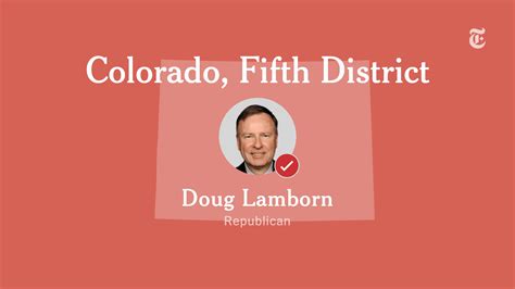 Colorado Fifth Congressional District Results Doug Lamborn Vs Jillian