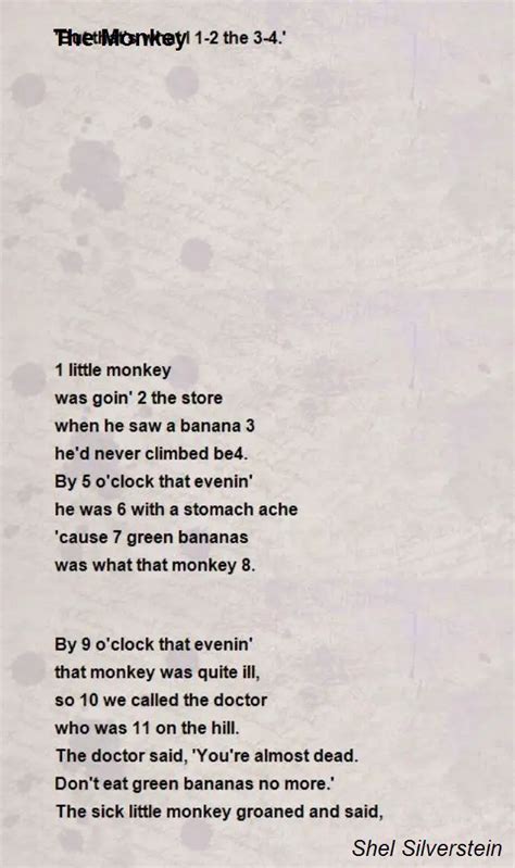 Monkey Poems
