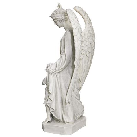 Guardian Angel Childs Garden Statue Eu33861 Design Toscano