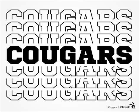 Cougars Football Svg Cougars Shirt Svg Cougars Pride Svg Cougars