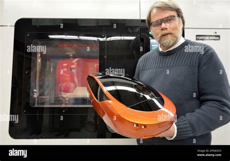 Inventor And Designer Jim Kor Of Winnipeg Manitoba Shows Off A 16th