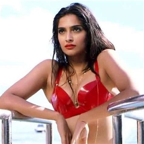 Sonam Kapoor In Red Bikini Swimwear And Bikini Photos Sonam Kapoor Images Wallpapers