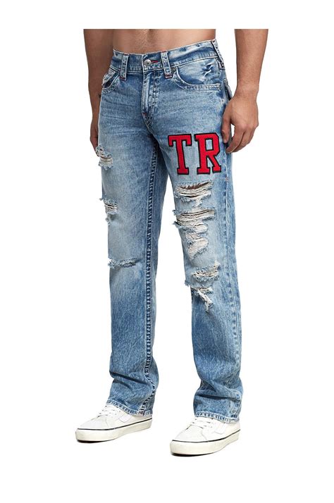 Full star full star full star full star empty star. True Religion Varsity Embroidery Ricky Straight Jean W ...