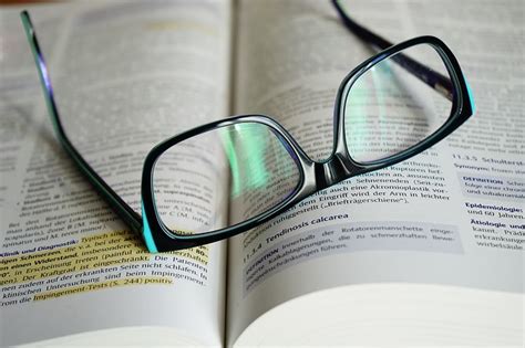 Free Photo Glasses Read Learn Book Text Free Image