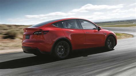 The Tesla Model Y Electric Car Is Offered In Four Versions