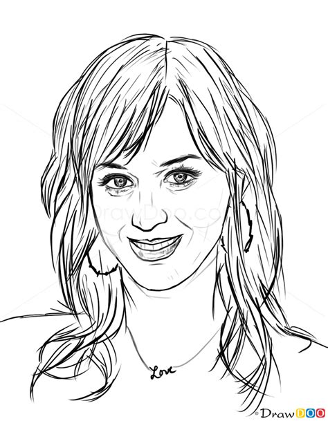 How To Draw Katy Perry Celebrities How To Draw Drawing Ideas Draw